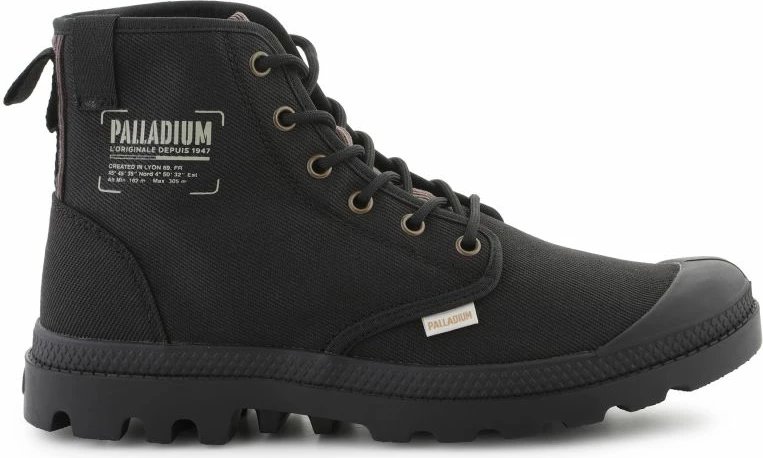 Këpucë Palladium unisex, të zeza