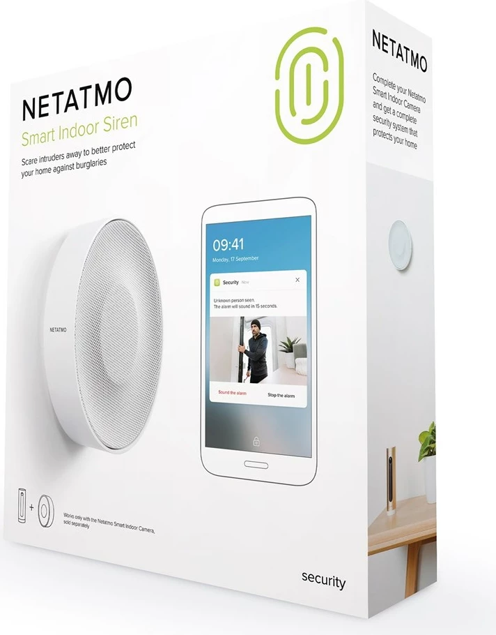 Alarm Netatmo NA-NIS01, i bardhë