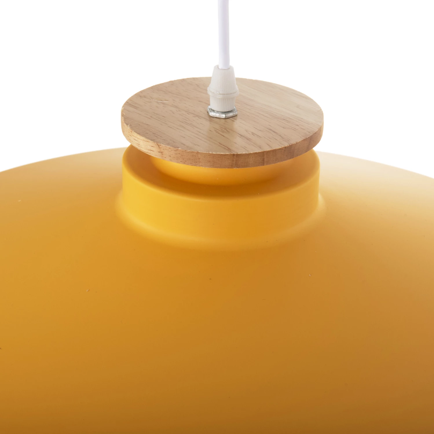 Llambë varëse tavani FH4159.04 metalike e verdhë Φ40x116Hcm