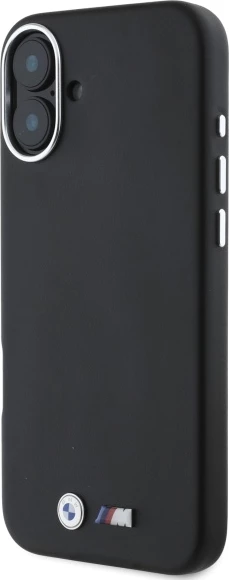 Mbështjellës BMW M Smooth Full Wrapped Metal MagSafe për iPhone 16 Plus, i zi