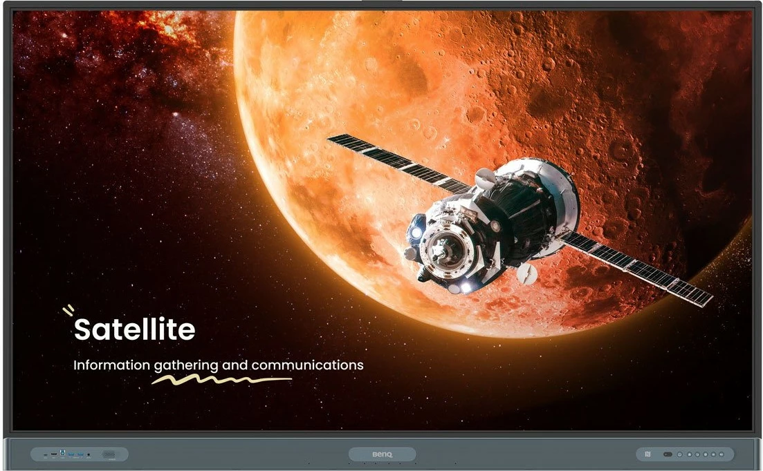 Ekran interaktiv BenQ RP7504, 75", 4K Ultra HD, i zi