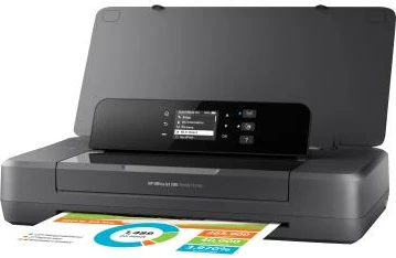 Printer portabël, HP OfficeJet 200 (CZ993A#BHC), Inkjet A4, 600 dpi, 13–23 ppm, bateri, e zezë
