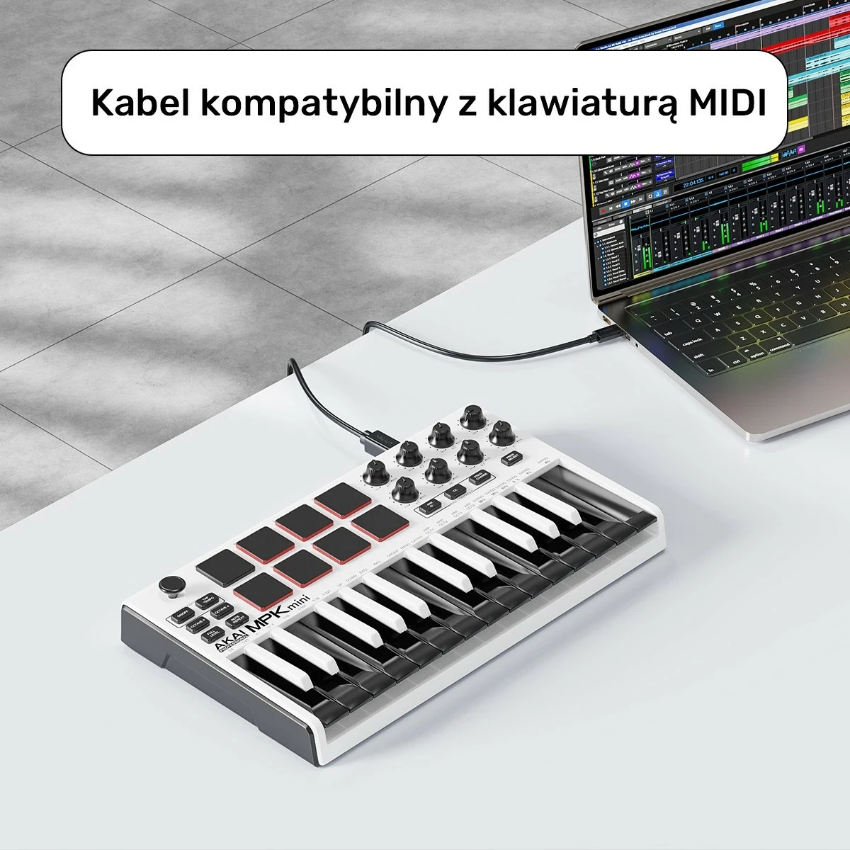 Kabëll Unitek USB-C në USB-B 3m i zi
