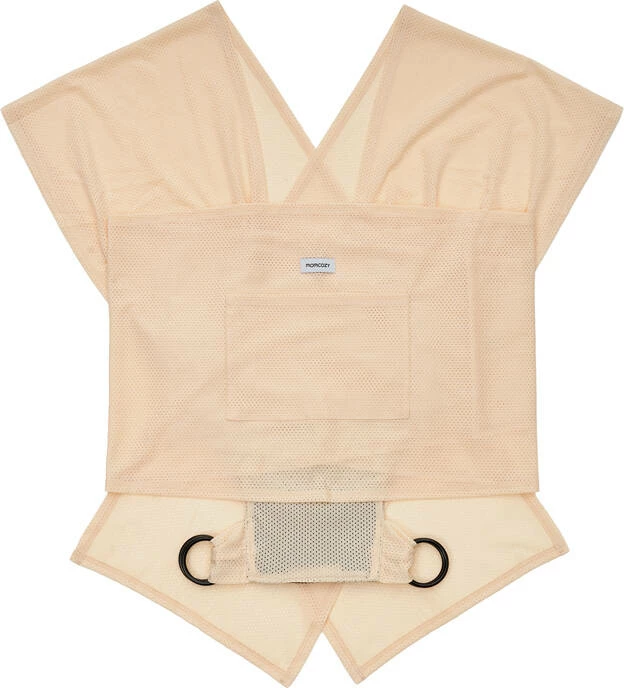 Shalle mbajtës për bebe Momcozy CR006-SK00NB-A, Air Mesh, i rregullueshëm, Universal, bezhë