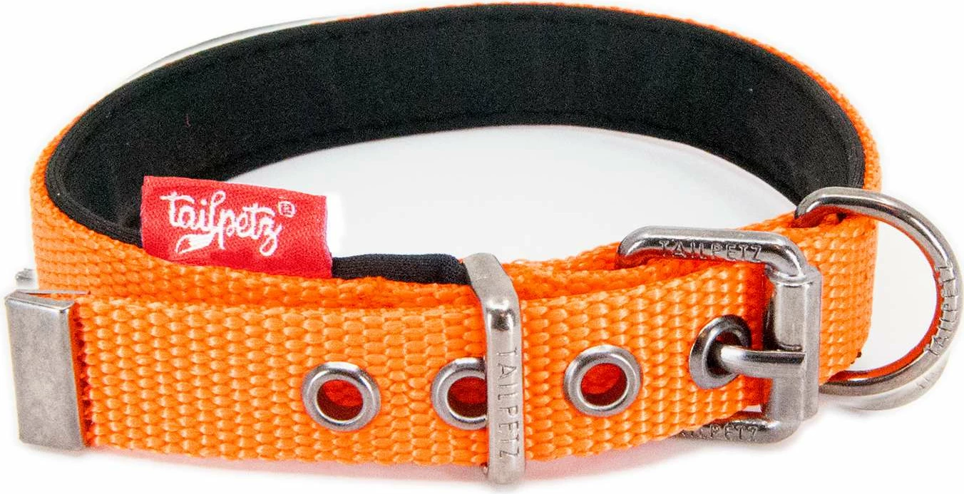 Qafore për qen, ngjyrë portokalli, Paws & Whiskers, e rehatshme