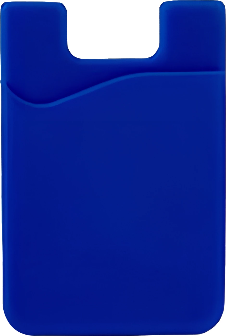 Mbështjellës kartelash për telefon Hurtel, silikon, kaltër