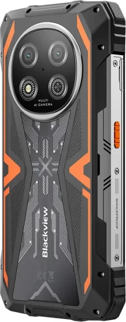 Celular BLACKVIEW Rock 2 8GB RAM/256GB 5G, bateri 15000mAh, portokalli
