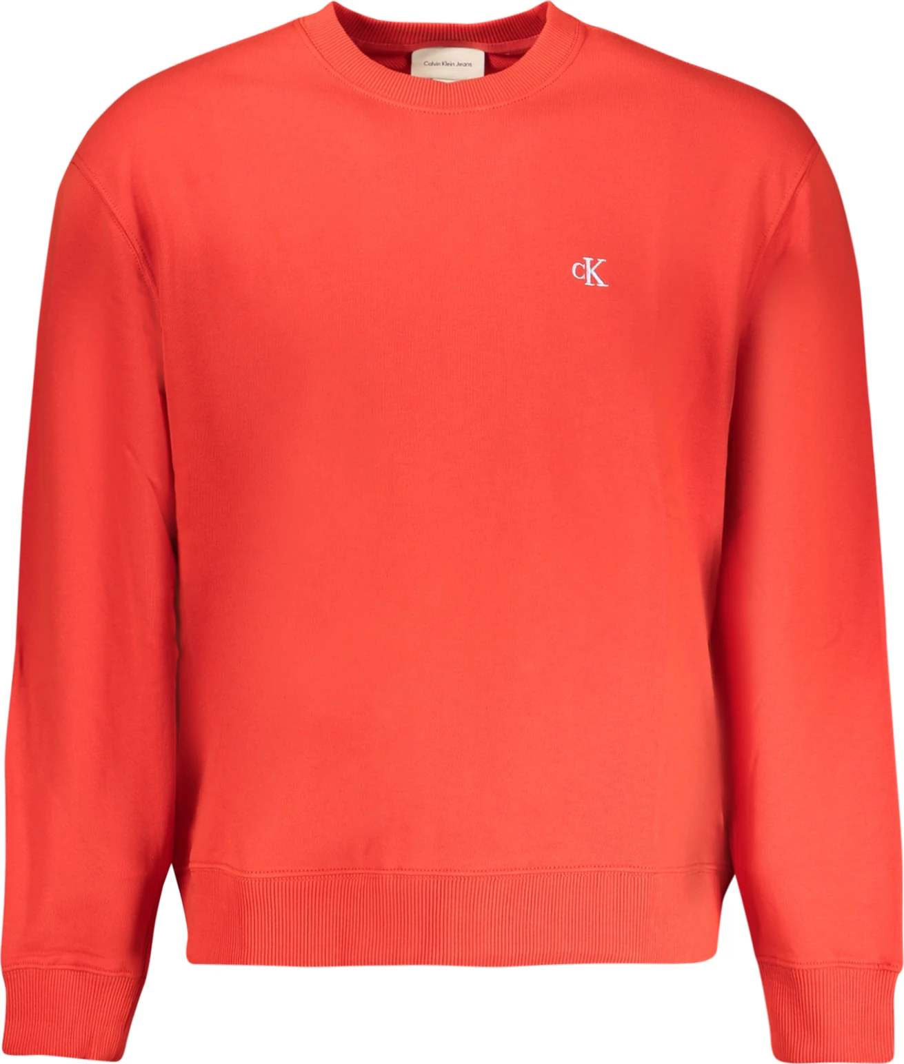 Duks për meshkuj Calvin Klein zip-up, kuqe