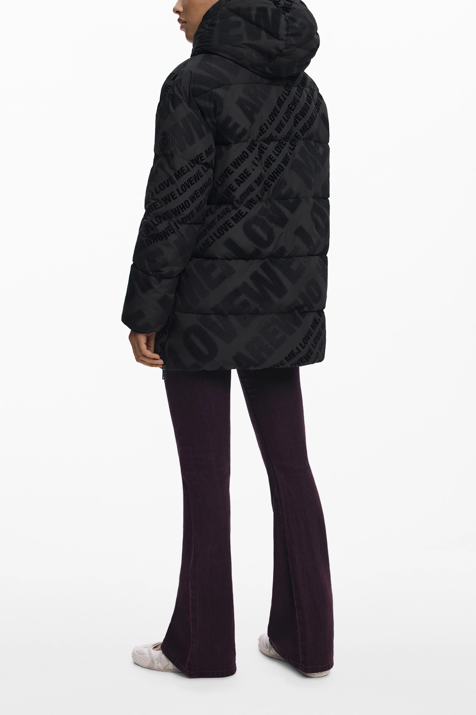 Jakne DESIGUAL femra, e zezë