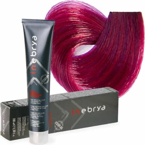 Ngjyrë për flokë Inebrya 6/62 Bionde e errët,Kuqe, 100ml