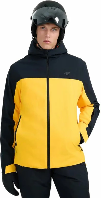 Jakne skijimi për meshkuj 4f, portokalli