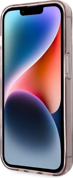 Mbështjellës Karl Lagerfeld Choupette për iPhone 14 Pro Max, Rozë