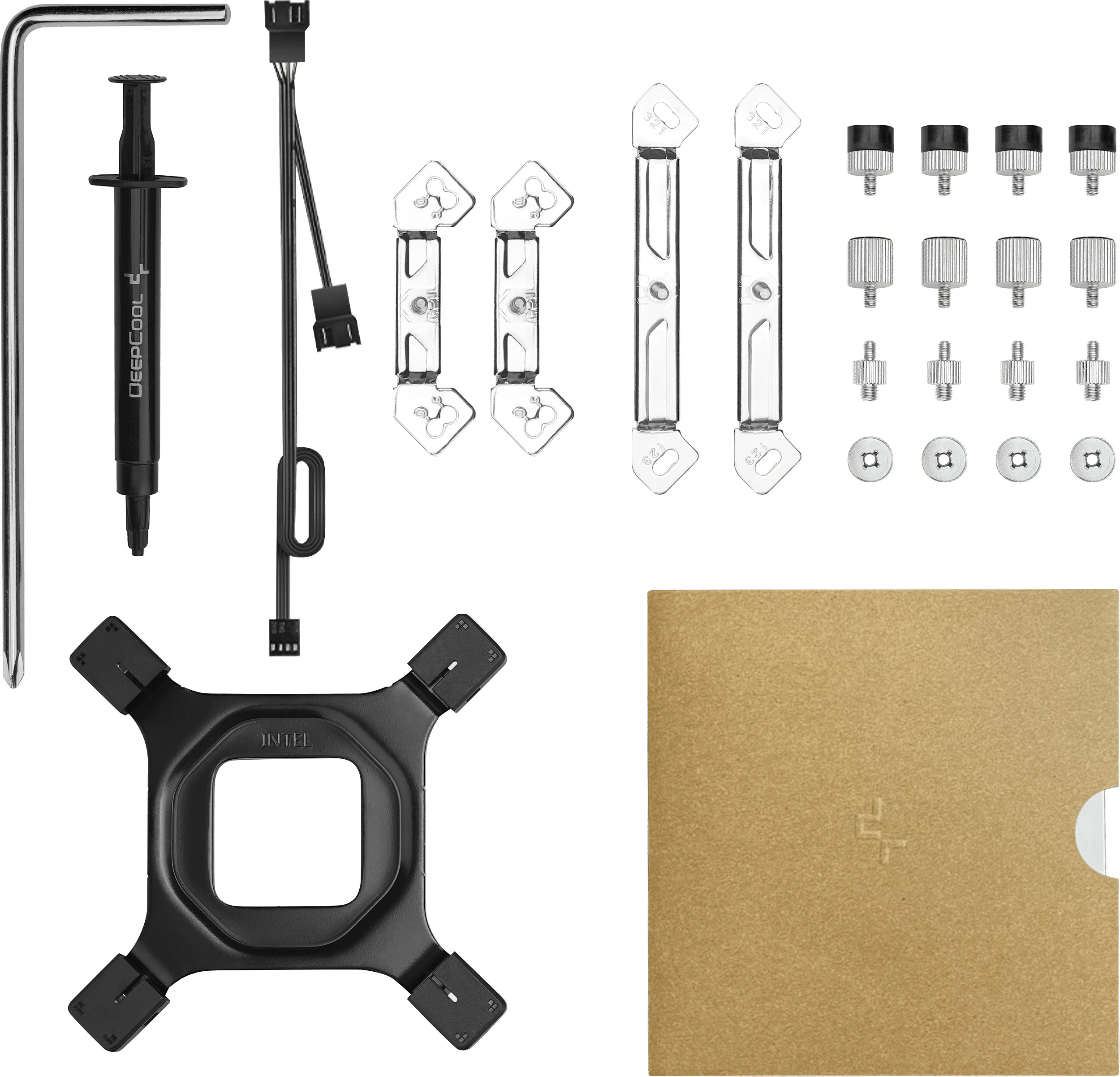 Ftohës ajri DeepCool AK620, 2 ventilatorë 12cm, i zi