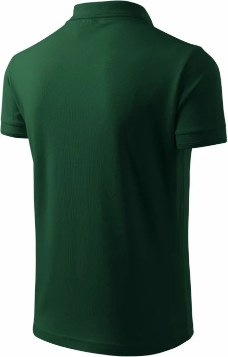 Polo për meshkuj Malfini, e gjelbër e errët