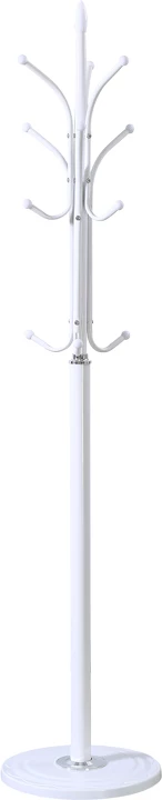 Varëse palltosh Keleste, metalike, ngjyrë e bardhë, D37x175cm