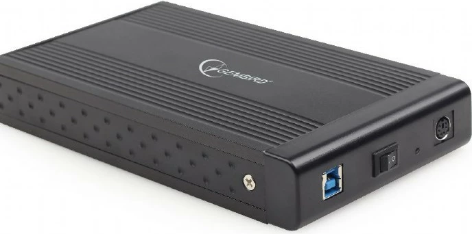 Kasë e jashtme Gembird EE3-U3S-3, 3.5 inç, USB 3.0, e zezë