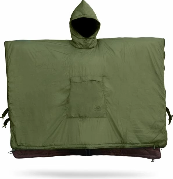 Ponço kampingu Offlander unisex, e gjelbër dhe kafe