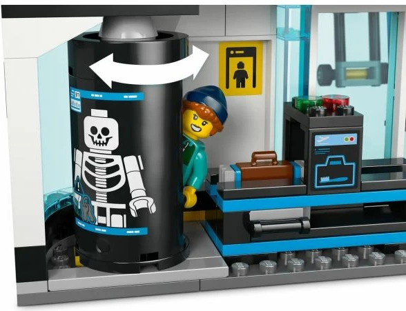 Set lodrash LEGO City aeroport për fëmijë