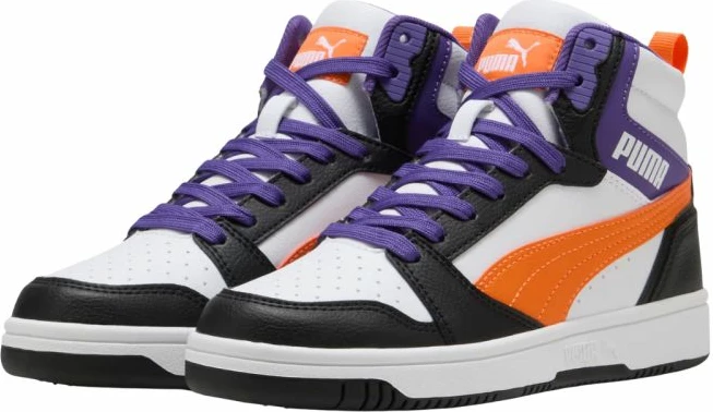 Atlete për fëmijë Puma, të bardha të zeza