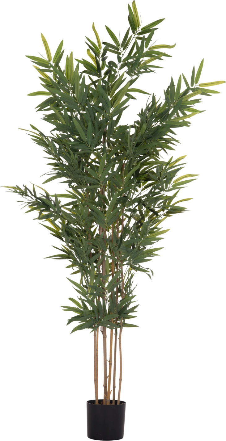 Bimë dekorative sintetike në vazo, bambu, FH4736, 20x95x180cm