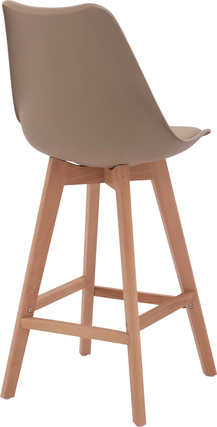 Karrige për bar Vegas FH8000.45 ngjyrë kapuçino 48x58x105 cm, set prej 4 copash