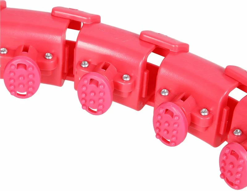 Hula hop me peshë Yakimasport FH01, e kuqe