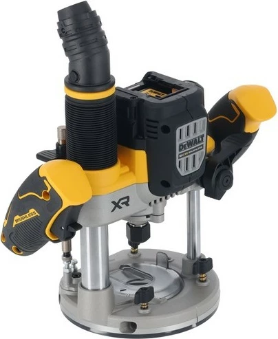 Freza elektrike DeWALT DCW620NT-XJ, brushless, 18V, 1600W, me valixhe, e zezë/verdhe