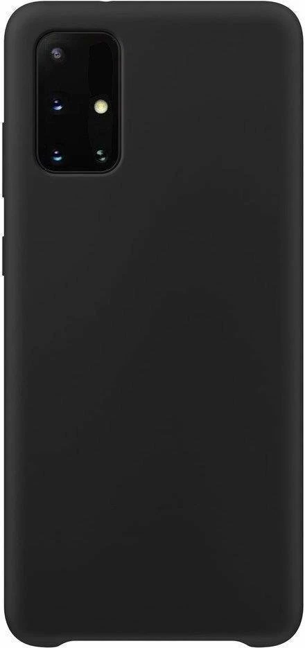 Mbështjellës silikon për celular Hurtel për Samsung Galaxy A72, i zi