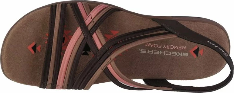 Sandale Skechers femra, kafe