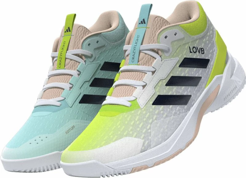 Atlete volejbolli për femra adidas, shumëngjyrëshe