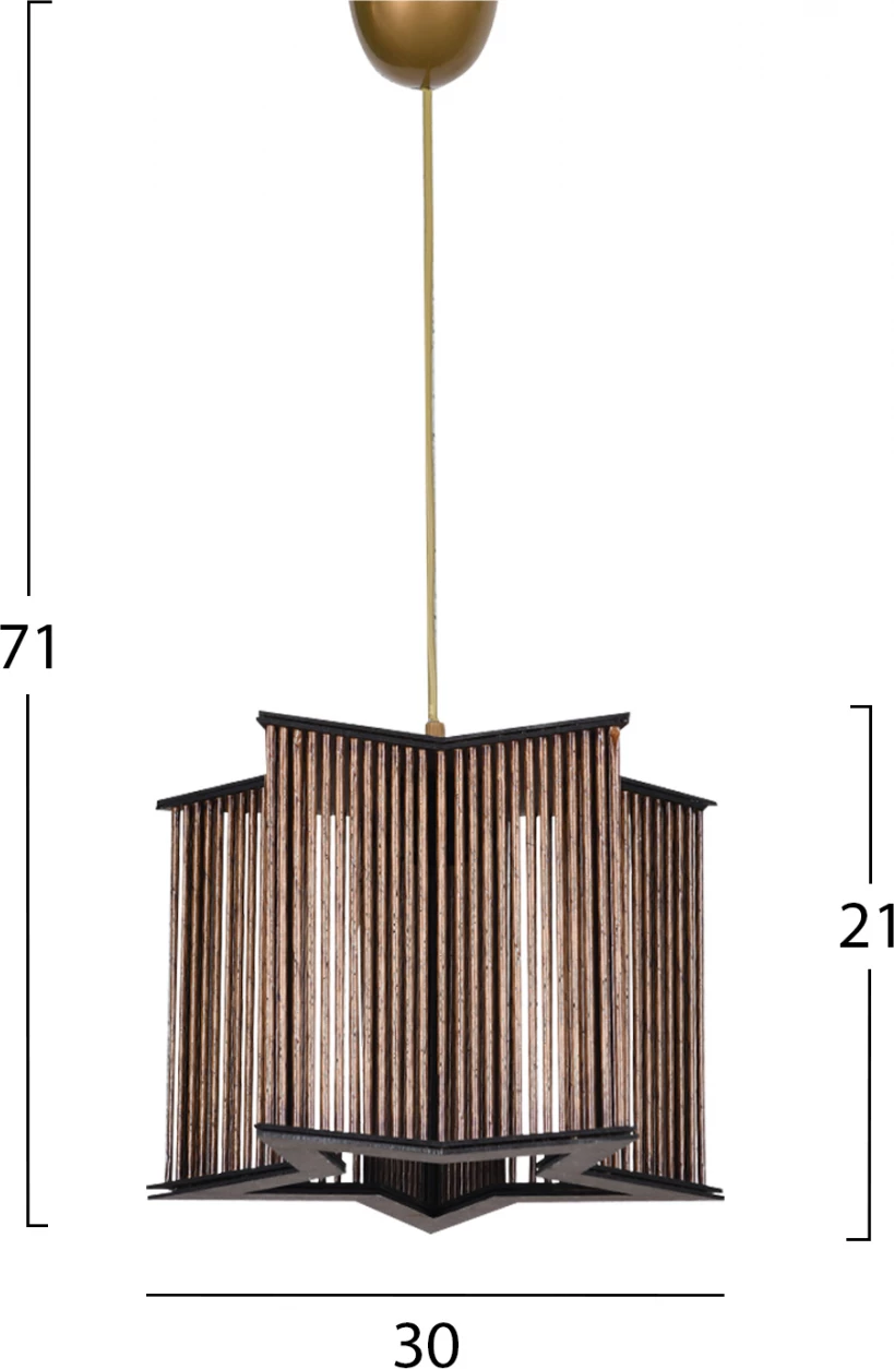 Llambë varëse për tavan, FH7485, 30x71 cm