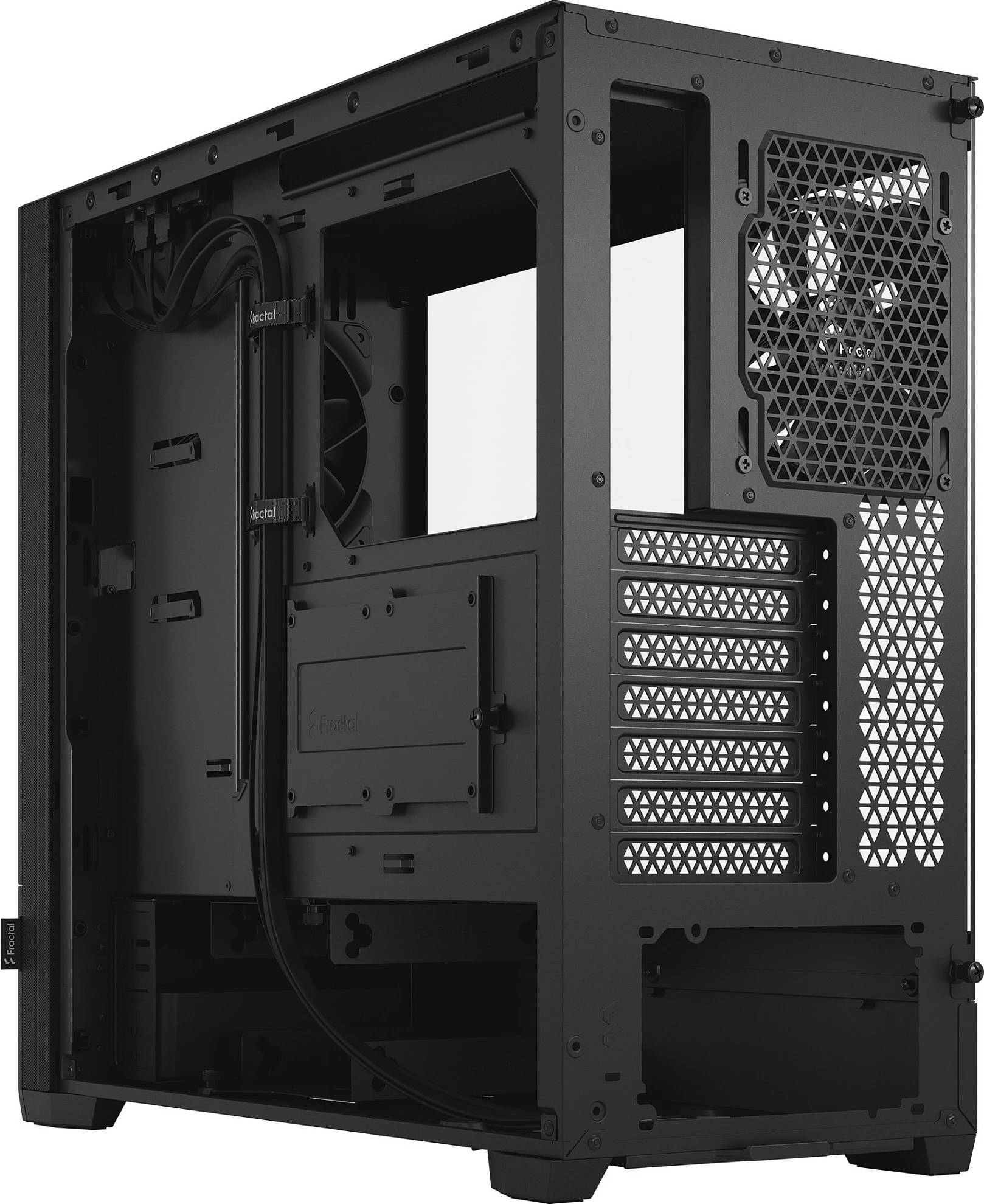 Kasë Fractal Design Pop Silent, Tower, PC, ATX, micro ATX, Mini-ITX, e zezë