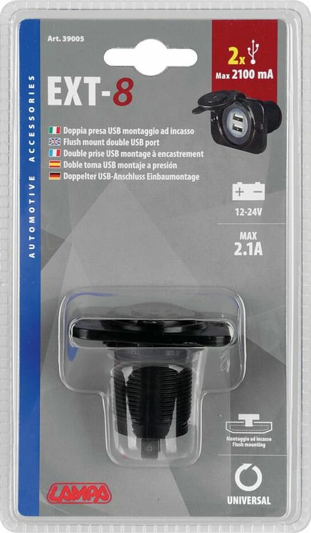 Usb Port Dyfisht 12v - 24v