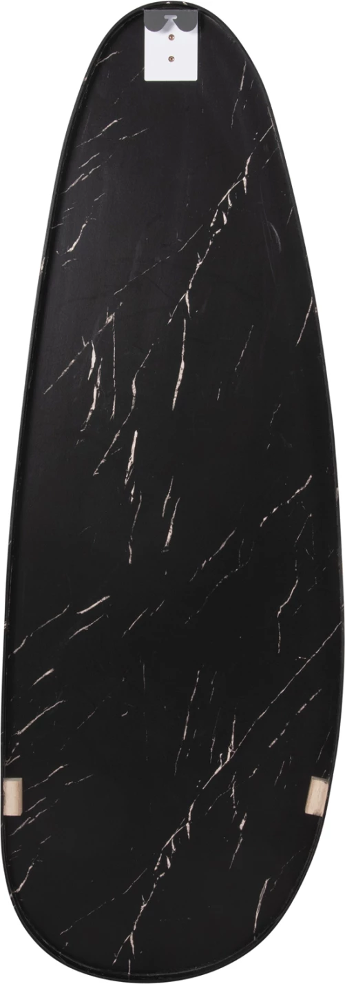 Pasqyrë muri CRITHER FH4486.01 kornizë MDF ngjyrë mermeri të zi 49x140Hcm.