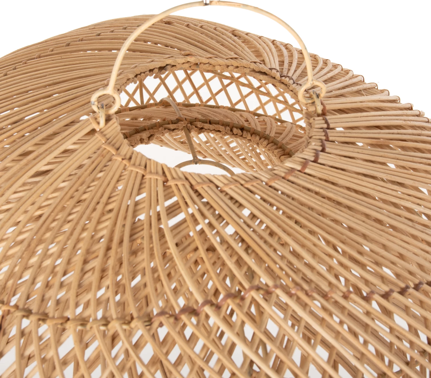 Llambë tavani varëse, ratan natyral, FH7861, 100x80x142cm