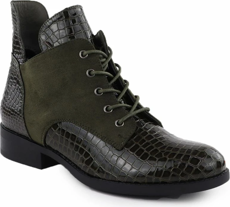 Çizme femrash Vinceza 26-16477, të gjelbra