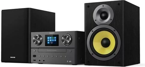 Micro Hi-Fi Philips TAM8905/10, 100 W, Bluetooth, Wi-Fi, CD Player, i zi