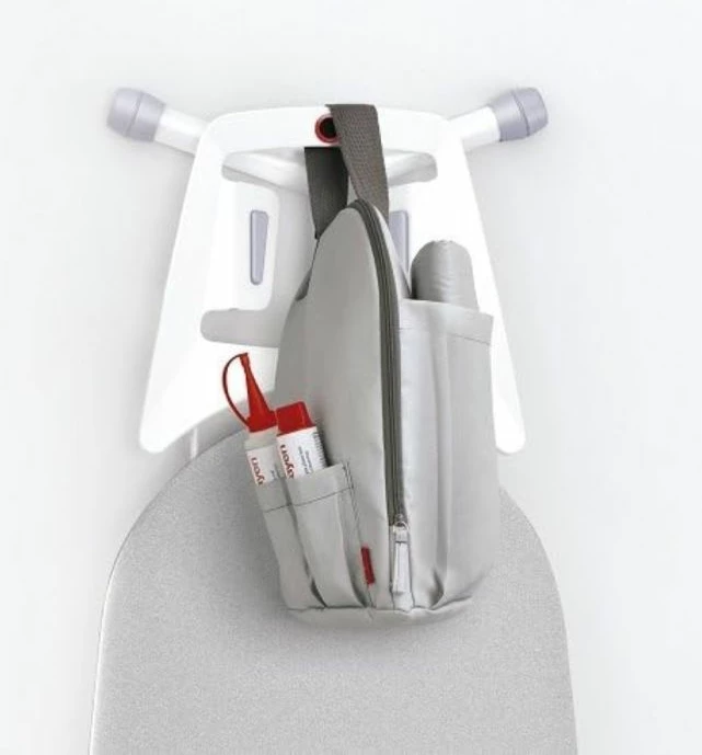 çantë për hekur Rayen 6333.01, 30x20x15 cm, 4 ndarje, e ventilume, rezistente ndaj nxehtësisë, gri