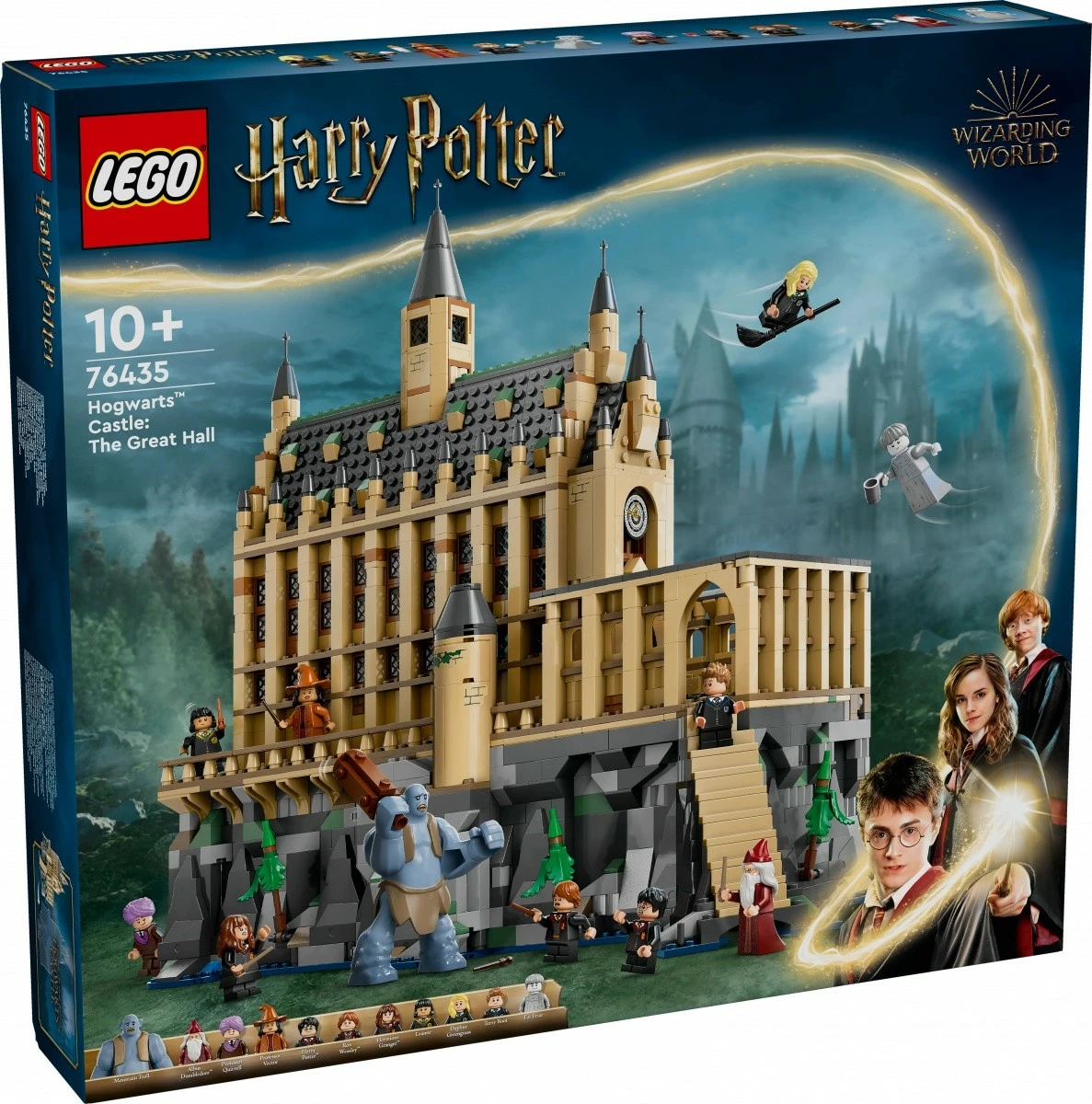 Set ndërtimi LEGO Harry Potter 76435 Hogwarts Castle Great Hall, 1732 pjesë, ekstra i madh