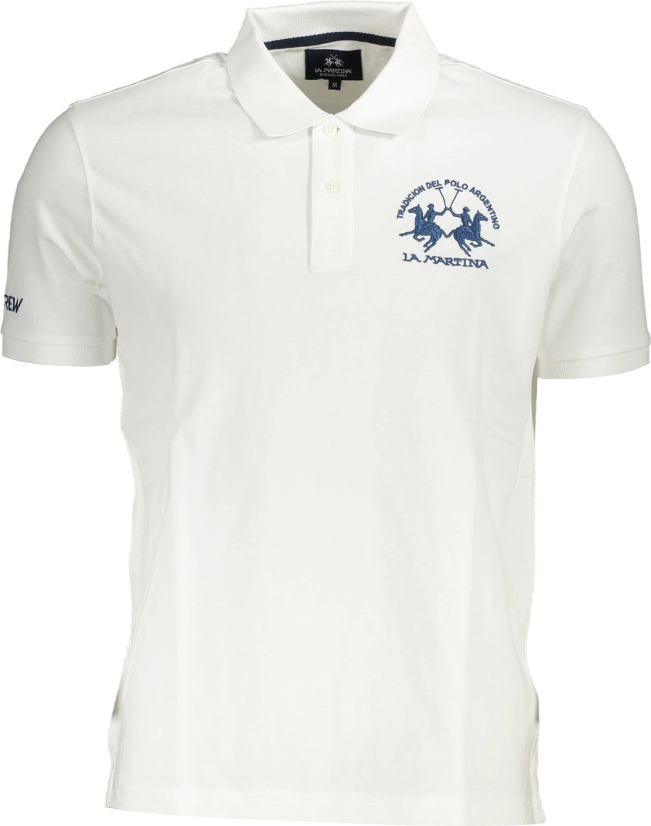 Maicë polo LA MARTINA për meshkuj, e bardhë