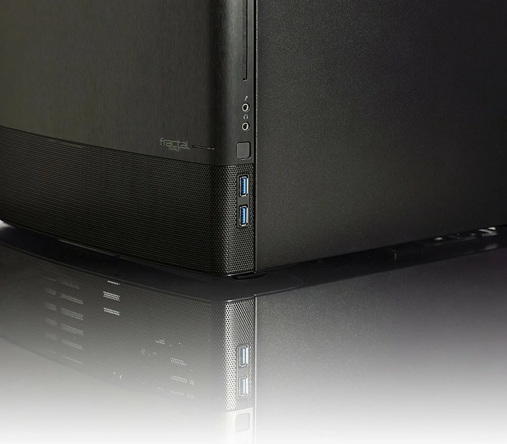 Kasë Fractal Design Node 804, Cube Case, Micro ATX/Mini ITX, e zezë