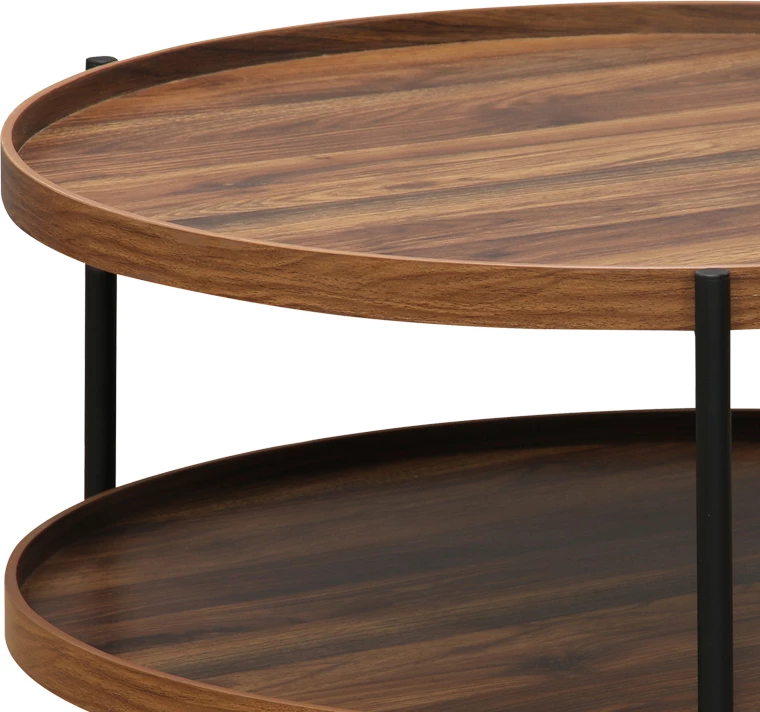 Tavolinë Portogie, e kaftë, D80x40cm