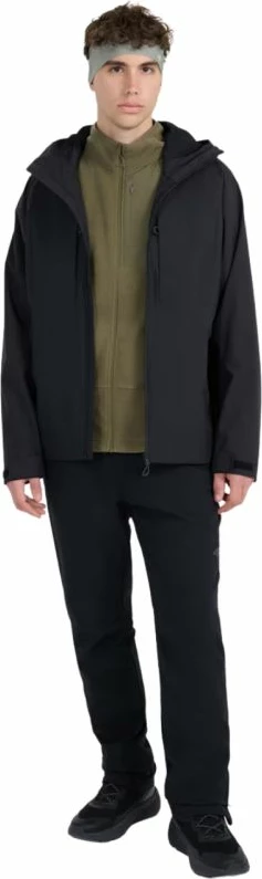 Jakne trekking për meshkuj 4F, e zezë