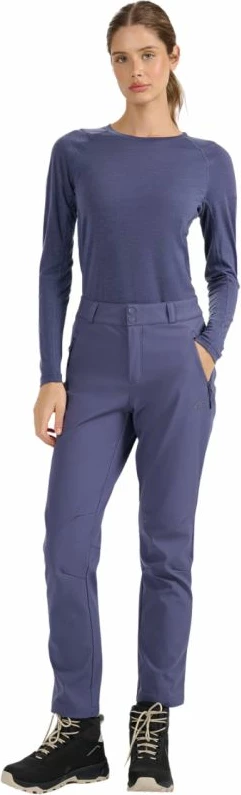 Pantallona softshell për femra 4f, të kaltërta