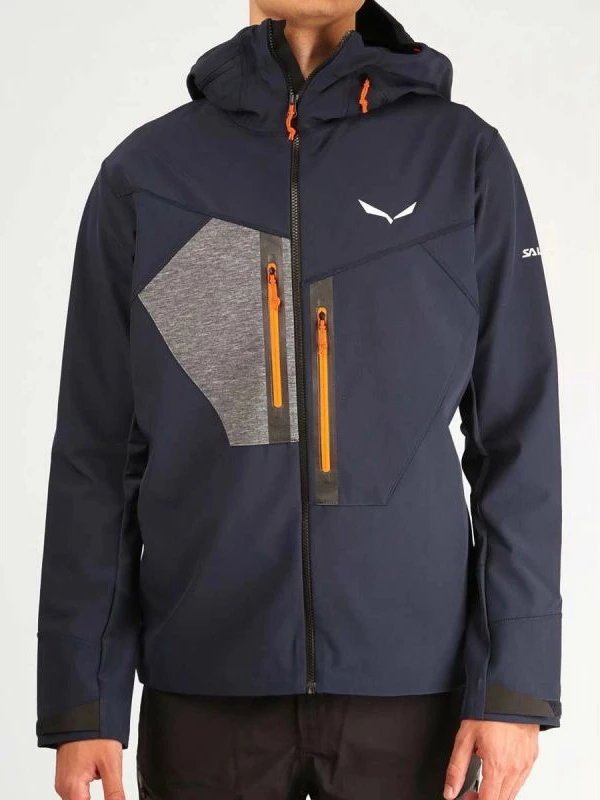 Jakne trekking Salewa për meshkuj, të gjelbër