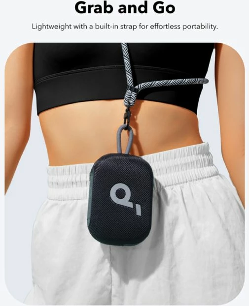 Altoparlant Bluetooth portativ Anker Soundcore Select 4 Go 5W, 20 orë, IP67, TWS, i bardhë