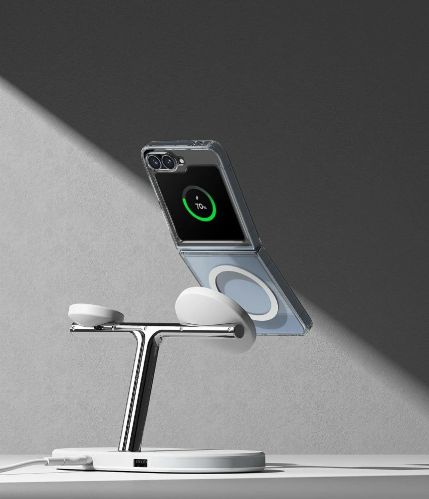 Mbështjellës Ringke Fusion MagSafe për Samsung Galaxy Z Flip 6, Transparent