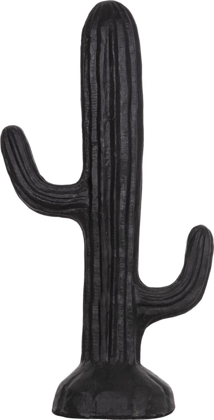Dekor kaktusi për dysheme, ngjyrë e zezë, FH4386.01L, 63x37x150cm