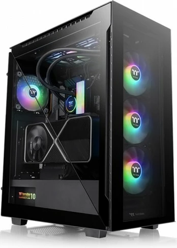 Kasë Thermaltake Divider 500 ARGB, Midi Tower, xham i temperuar, e zezë