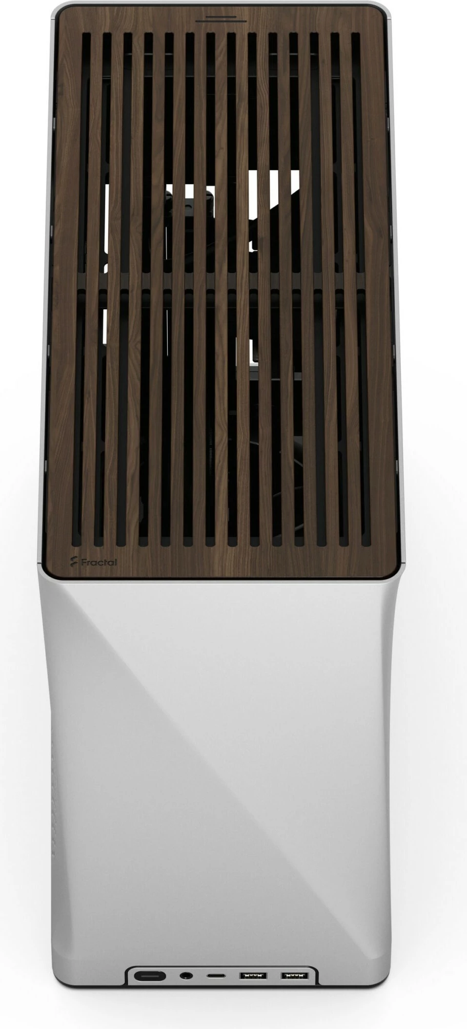 Kasë Fractal Design Era 2, Mini Tower, Silver